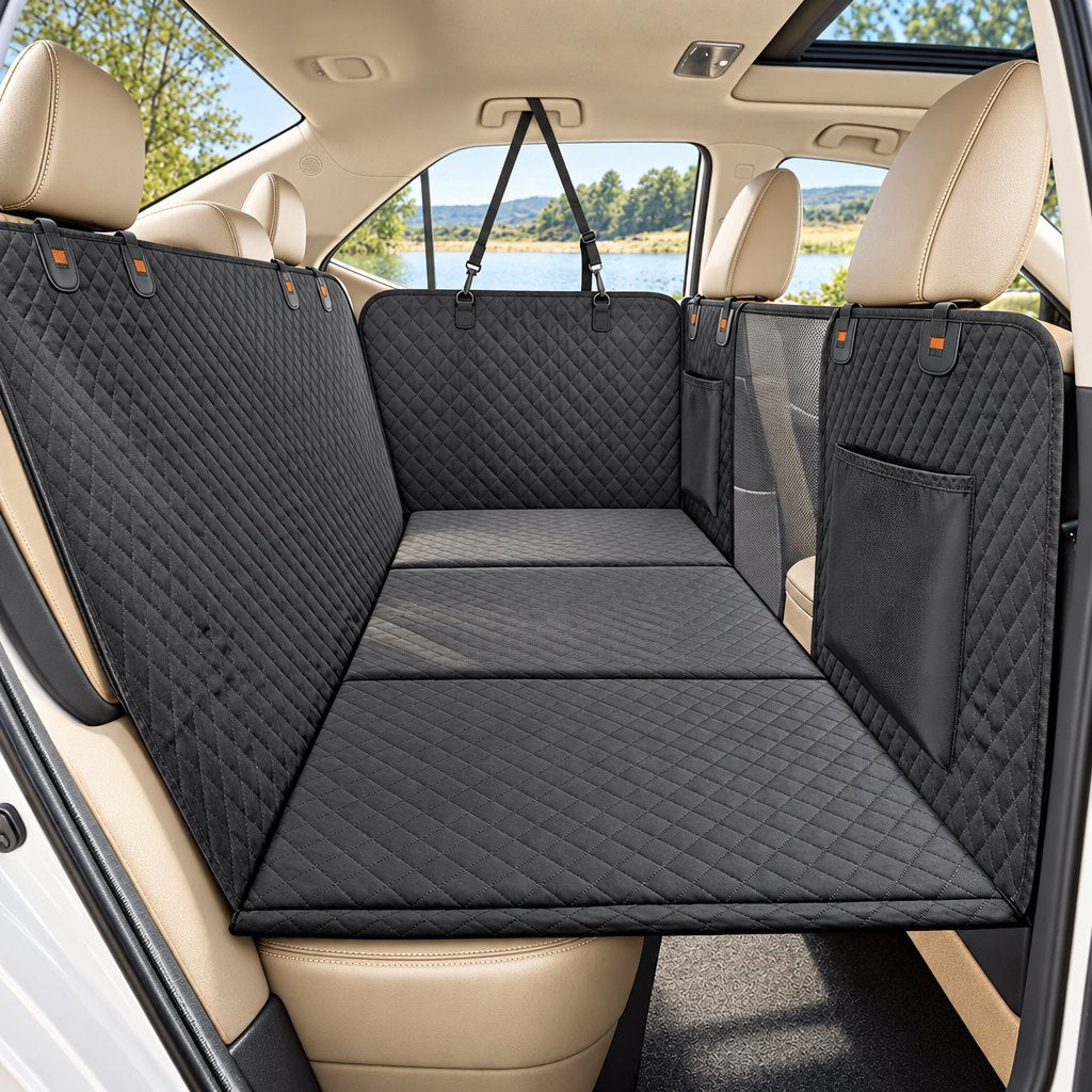 Give them the whole back seat.